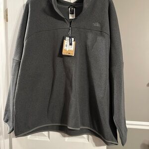 The North Face Men's Charcoal Zip-Up Sweater